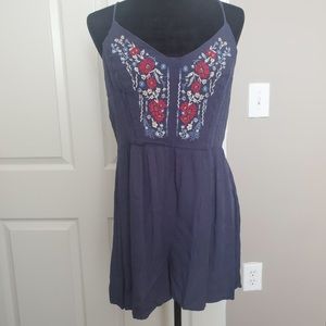 Blue Romper